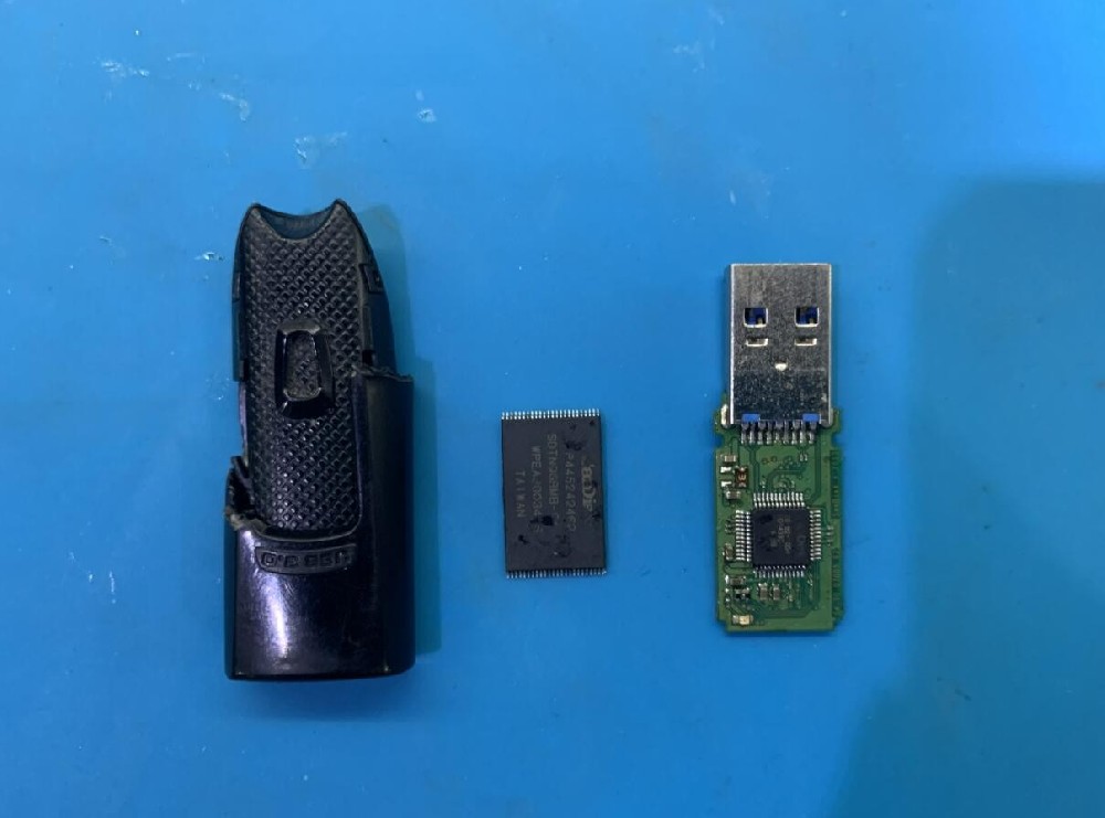 Sandisk 16G无媒体 0容量 主控20-82-00543恢复成功